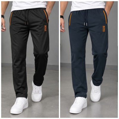 HUGO BOSS FORMAL TROUSER 2PCS COMBO [BLACK & NAVY]